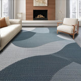 Ultra Soft Area Rug, Non Slip, Stain Resistant, Washable Area Rugs for Living Room, Bedroom, Neutral Abstract Living Room Low Pile Carpet(Gray)