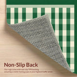 Elegant Low Pile Lattice(Green)