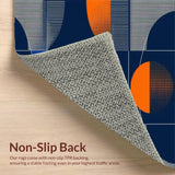 Eclectic Colorful Modern Texture Blend(Blue)