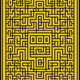 Ultra Soft Area Rug, Non Slip, Stain Resistant, Washable Area Rugs for Living Room, Bedroom, Black and Gold Entryway Non-Slip Modern Doormat(Gold)