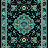 Contemporary Medallion Style(Black)