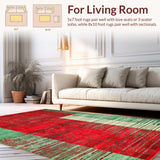 Distinctive Multi Hued Feminine Artwork(Red)