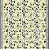 Ultra Soft Area Rug, Non Slip, Stain Resistant, Washable Area Rugs for Living Room, Bedroom, Timeless Green Botanical Harmony(Beige)