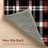 Chic Rustic Plaid Arrangement(Black)
