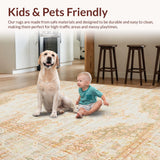 Elegant Neutral Toned Medallion(Beige)