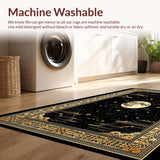 Luxe Abstract Crescent Design(Black)