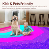 Charming Rainbow Abstract(Pink)