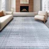 Ultra Soft Area Rug, Non Slip, Stain Resistant, Washable Area Rugs for Living Room, Bedroom, Sleek Gray Shag Minimalism Vibe(Gray)