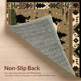 Ultra Soft Area Rug, Non Slip, Stain Resistant, Washable Area Rugs for Living Room, Bedroom, Charming Farmhouse Bear Aesthetic(Beige)