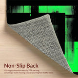 Dynamic Modern Patterned Composition(Green)