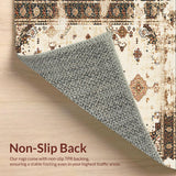 Chic Transitional Floral Border Style(Beige)