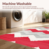 Charming Red Geometric Theme(Red)