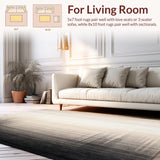 Beige & Brown Cascade Waterproof Indoor(Beige)