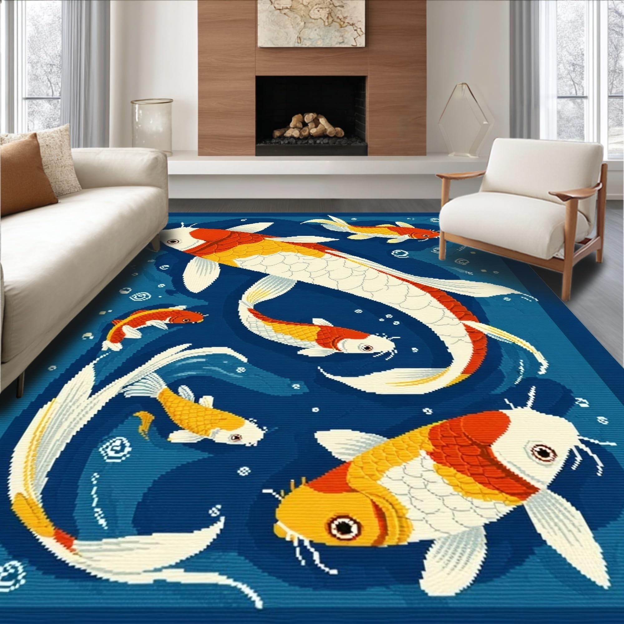 【SUKALA】Print Yogi Rug ピオニー柄 新品未使用☆ 4582694169547_S.jpg