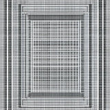 Ultra Soft Area Rug, Non Slip, Stain Resistant, Washable Area Rugs for Living Room, Bedroom, Dynamic Pinstripe Pattern, Crisp Linear Contrasts, Flat Design(Gray)