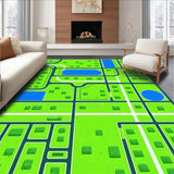 Lively Street Map Educational Visual(Green)