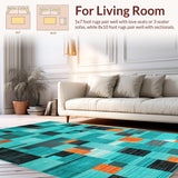 Chic Neutral Tone Geometry(Blue)