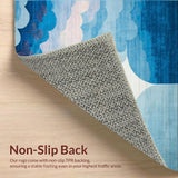 Charming Airy Textural Layers(Blue)