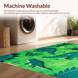 Bright Multi Color Jurassic Playground(Green)