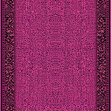 Ultra Soft Area Rug, Non Slip, Stain Resistant, Washable Area Rugs for Living Room, Bedroom, Chic Pink Leopard Geometric Fusion(Pink)