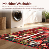 Minimalist Earthy Watercolor Aesthetic(Red)