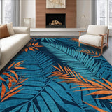 Lively Vintage Floral Composition(Blue)