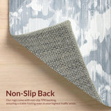 Contemporary Fuzzy Layered Stripes(Gray)