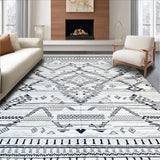 Luxurious Light Grey Geometric Flair(Gray)