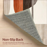 Minimalist Brown and Beige Abstract Area with Linear Curved Motifs(Beige)