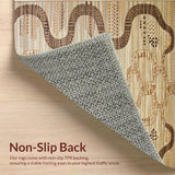 Artistic Textured Snake Graphics(Beige)