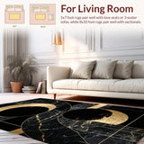 Dynamic Swirling Composition(Black)