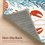 Coastal Chic Lobster Shell Motif(Red)