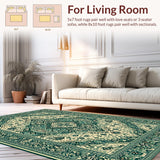 Contemporary Intricate Botanical(Green)