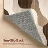 Trendy Warm Abstract Waves(Beige)