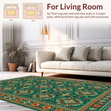 Abstract Armenian Motif Aesthetic(Green)