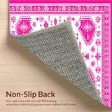 Vibrant Hot Pink Typography Art(Pink)