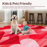 Luxurious Plush Heart Decoration(Red)