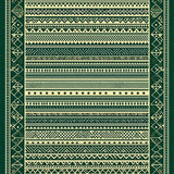 Artistic Geometric Green Palette(Green)