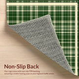 Rustic Olive Tartan Elegance(Green)