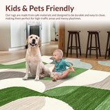 Ultra Soft Area Rug, Non Slip, Stain Resistant, Washable Area Rugs for Living Room, Bedroom, Modern Abstract Sage Green Living Room Washable Rug(Gray)