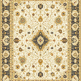 Beige Medallion Area(Beige)