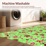 Fresh Spring Garden Entrance Mat(Green)