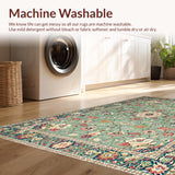 Sage Green Rustic Medallion Delight(Green)