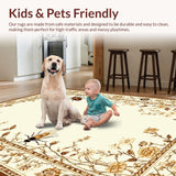 Chic Minimalist Patterned Tiles(Beige)