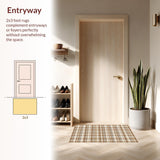 Subtle Geometric Clay Arrangement(Beige)