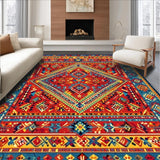 Bold Multicolored Woven Design(Red)