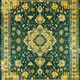 Elegant Rustic Geometric Layout(Green)