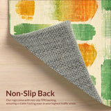 Kids Tropical Surfboard Palm Tree Area(Beige)