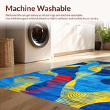 Eclectic Artistic Color Splash(Blue)