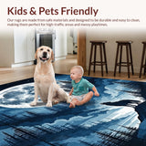 Dreamy Night Sky Wolf Illustration(Blue)